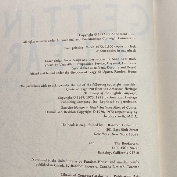 Getting Clear Body Work for Women Vintage Book - Picture 4 of 4